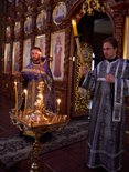 9 апреля 2015 г. Вечернее богослужение. Чтение 12-ти Страстных Евангелий.
