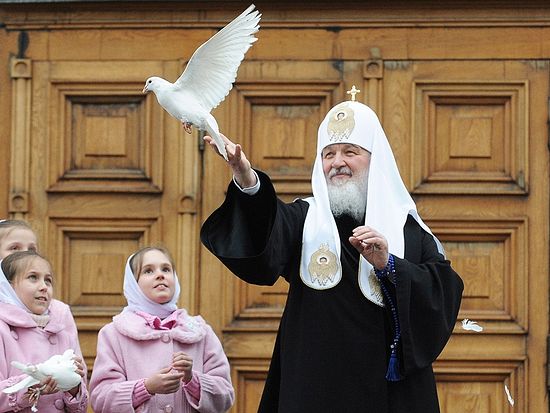 Святейший Патриарх Московский и всея Руси Кирилл